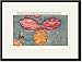 Black Framed/Matted Print 17x23, Insignia Inclytae Reipublicae Hannoverensis Patriae Meae Di