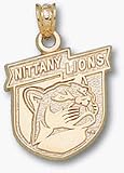 Penn State Nittany Lions Banner Shield Pendant - 10KT Gold Jewelry