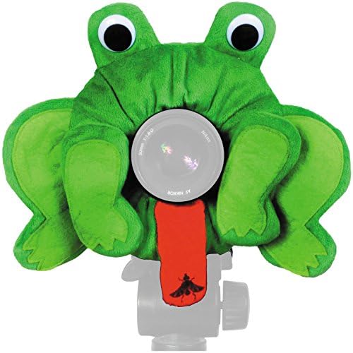 Camera Creatures Friendly Frog & Captivating Crab Portrait Posing Prop Essentials Bundle with Cleaning Kit