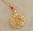 Necklace - Aspen Leaf - Gold Plated, Made With Real Leaf!
