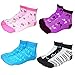 For Flip Flops Cotton Socks for Women Pack of 4