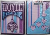 Case Pack 24 Hoyle Fashion Purple Pink Striped Playing Cards