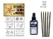 Stars, Suns and Moons Tattoo Flash Art Book Stencil Pencils Supplies