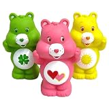 ケアベア☆ソフビコインバンク（貯金箱）-【グッドラックベア-緑】の画像