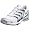 White/Navy/Silver Metallic