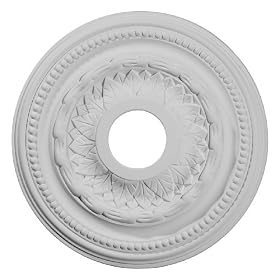 15 3 4OD x 4 1 8ID x 1P Galway Ceiling Medallion by 