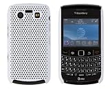 Hard Mesh Snap Case for BlackBerry Bold 9700 - White