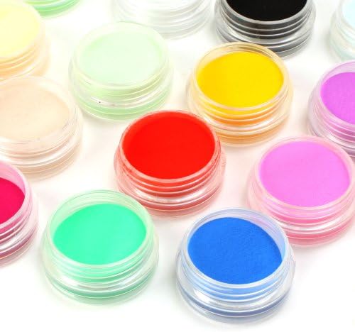 YESURPRISE Fashion 18 Colors Acrylic 3D Nail Art Tips Design Powder Dust UV Gel DIY Decoration New Trendy 2013