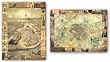 Carte de Paris Set by Susan Gillette 40"x30" Art Print Poster