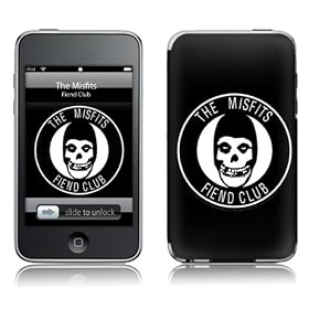 MusicSkins MS-MISF20004 iPod Touch- 2nd-3rd Gen- Misfits- Fiend Club Skin