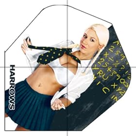 Darts Flights, Fantasy School Girl