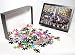 Photo Jigsaw Puzzle of ABRAHAM LINCOLN FUNERAL. President Abraham Lincolns funeral procession in from Granger Art on Demand