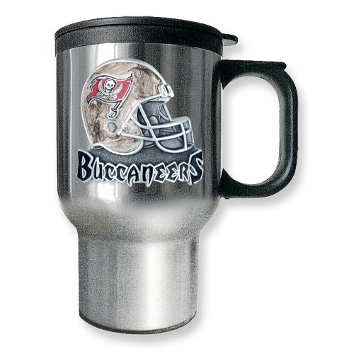Tampa Bay Buccaneers 16oz Stainless Steel Travel Mug