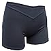 Everbellus Butt Lifter Boy Shorts Tummy Control Panties Black M