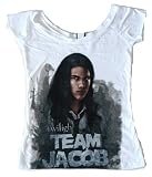 Twilight Saga New Moon Team Jacob Junior White T-shirt