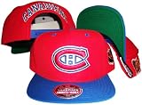 Montreal Canadiens Red/Blue Two ToneAdjustable Plastic Snap Back Hat/Cap