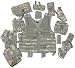 GXG Tactical X Paintball Vest Molle 11 Attachments ACU