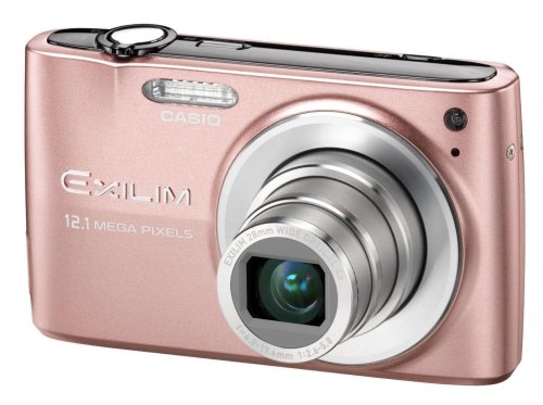 Casio EXILIM EX-Z400 PK Digitalkamera (12 Megapixel, 4-fach opt. Zoom, 7,6 cm (3 Zoll) Display, mechan. Bildstabilisator) pink
