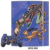 Playstation 3 Skin - System Console Skin and two PS3 Controller Skins - Pistol Whip