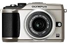 OLYMPUS マイクロ一眼 PEN E-PL2 レンズキット ゴールド E-PL2 LKIT GLD