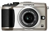 OLYMPUS マイクロ一眼 PEN E-PL2 レンズキット ゴールド E-PL2 LKIT GLD