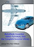 AutoDesk Inventor Video Tutorial - Training DVD / Download - Inventor 2009-2012