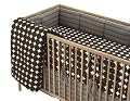 DwellStudio Baby Dots - Fitted Crib Sheet, Chocolate