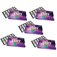 Zoft Breast Enlargement Enhancement Gum - 5 Packs- 1 Month Supply
