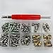 Generic 134pcs Valve Core Kit Schrader R12/R134A 11 Kinds with Installation Tool RS.1570.00