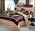7 Pieces Leopard Print Patchwork Comforter (90″x92″ in Inch) Set/ Bed-in-a-bag Queen Size