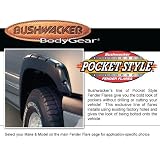 Bushwacker 10908-07 Jeep Pocket Style Fender Flare - Set of 4 by Bushwacker