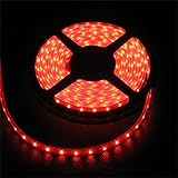 Smd 3528 rgb 300 led 5 メートル柔軟な防水led テープ ストリップ ライト ネオン赤新世界店