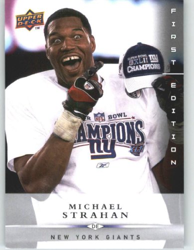 2008 Upper Deck First Edition #94 Michael Strahan - New York Giants (Football Cards)