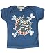 Spike Dog Short Sleeve Tee in Blue ~ infant - child