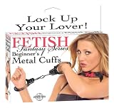 Fetish Fantasy Beginner's Metal Cuffs, Metal