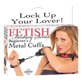 Fetish Fantasy Beginner's Metal Cuffs, Metal