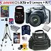 Canon Digital Rebel XSi 12MP Digital SLR Camera (Silver) with Sigma 28-70mm f/2.8-4 DG AF Lens & Sigma 70-300mm f/4-5.6 DG Macro Telephoto Zoom Lens + 8GB Deluxe Accessory Kit