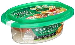 Healthy Choice Fresh Mixers, Sweet & Sour Chicken, 7.95-Ouce Bowls (Pack of 6)