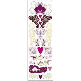 Fiskars 01-004537 Heidi Grace Forever Love Collection Epoxy Icons Stickers