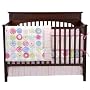 Sumersault Geo Girl 10-pc. Crib Set
