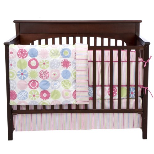 Sumersault Geo Girl 10-pc. Crib Set