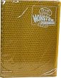 Monster Protectors Binder Album - YELLOW / GOLD (YuGiOh!, Pokemon, Magic and other Gaming Cards)