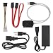 SATA/PATA/IDE Drive to USB 2.0 Adapter Converter Cable for 2.5 / 3.5 Inch Hard Drive / Optical Drive with External AC Power Adapter