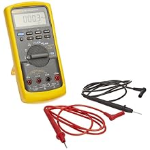 Fluke 787 Process Meter with Clear LCD and Backlight, 40 Megaohm Resistance, 1000V AC/DC Voltage, 30mA Current, 19.999 KHz Frequency