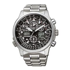 Citizen Herren-Armbanduhr Flieger Chronograph Promaster Skyhawk JY8020-52E