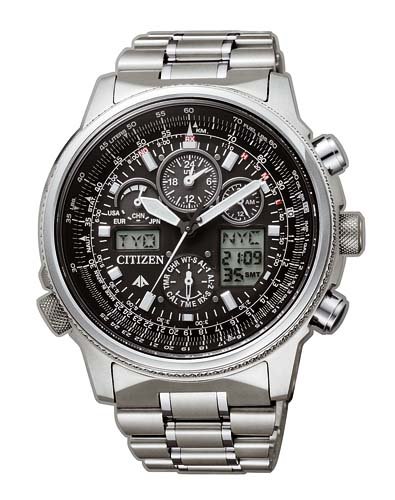 Citizen Herren-Armbanduhr Flieger Chronograph Promaster Skyhawk JY8020-52E Preisvergleich
