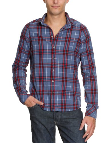 CAMPUS Herren Freizeithemd Regular Fit, kariert 