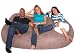 7.5-feet Xx-large Earth Cozy Sac Foof Bean Bag Chair Love Seat