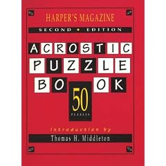 Harper's Magazine Acrostic Puzzle Book (Harper's Magazine)