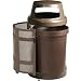 Rubbermaid Howard Architek Hinged Canopy Top Receptacle with Side Door